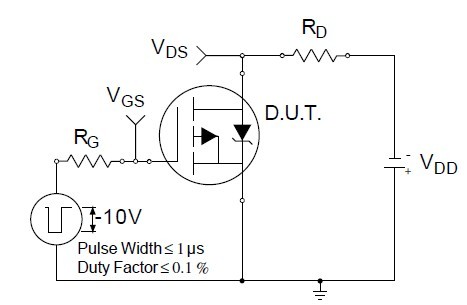 IRF7204 Switching Time Test Circuit