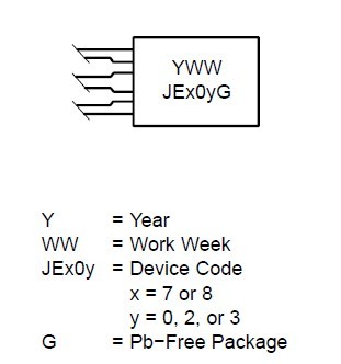 MJE800 marking diagram