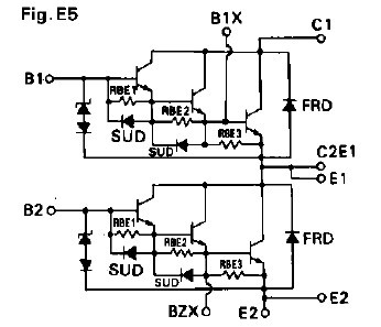 2DI150Z-100 equivalent circuit