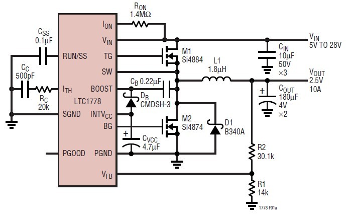 LTC1778EGN block diagram