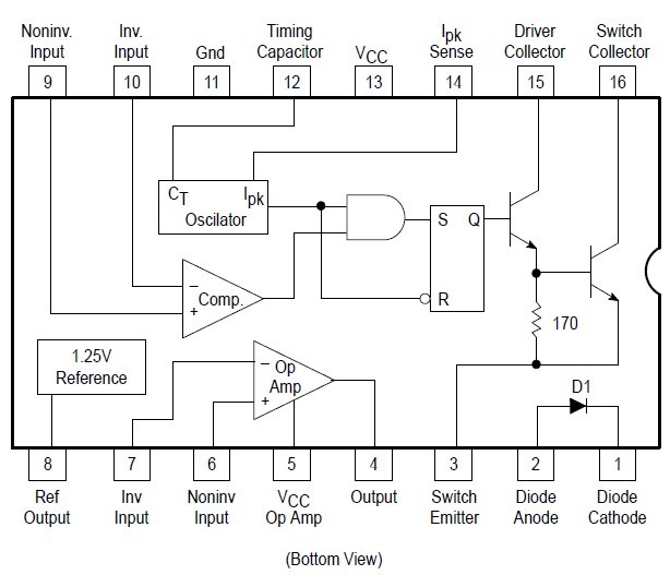 UA78S40DM block diagram