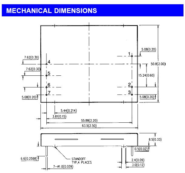 AV25-48S05 dimensions