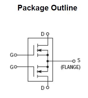 MRF151G Package Outline