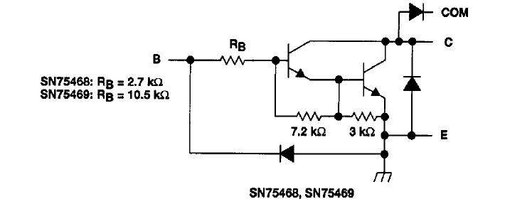 SN75467N schematic