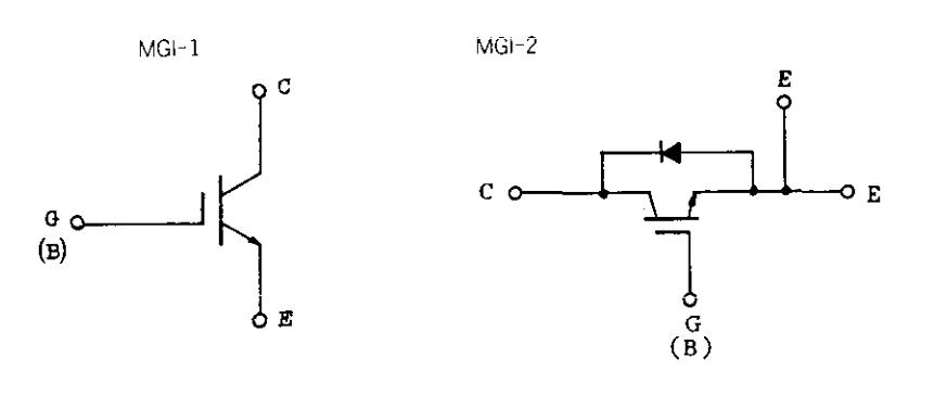 MG25N1BS1 Equivalent circuit