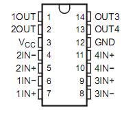 LM239DR pin configuration