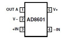 AD8601ARTZ-REEL7 block diagram