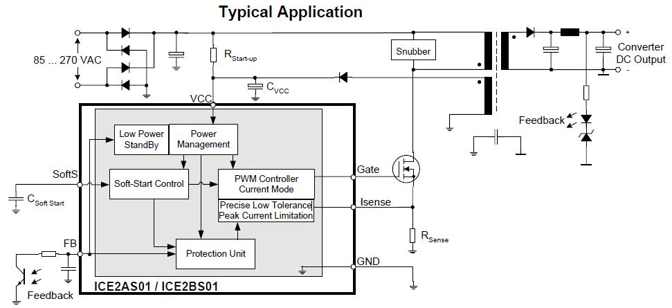 2BS01 typical application