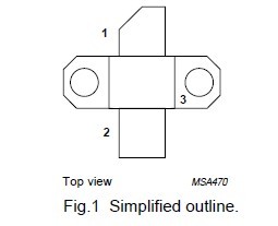 BLV2045N Simplified outline