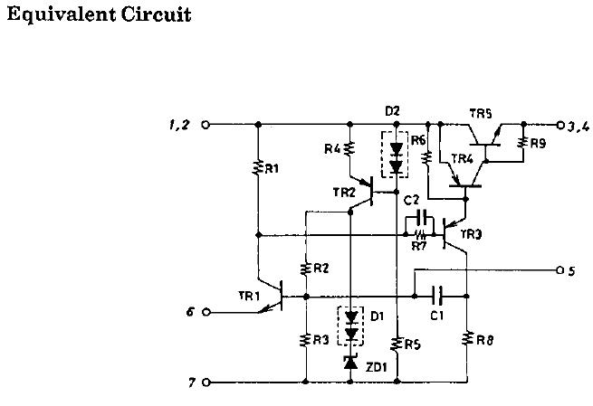 STK795-480 equivalent circuit