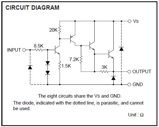 M54562P circuit diagram