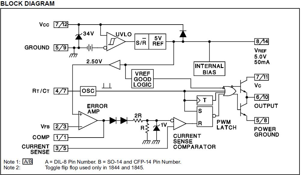 UC3844N block diagram