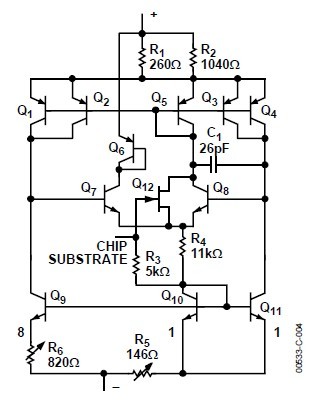 AD590JH schematic diagram
