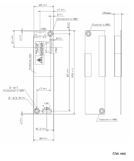 NL10276BC13-01 outline drawings