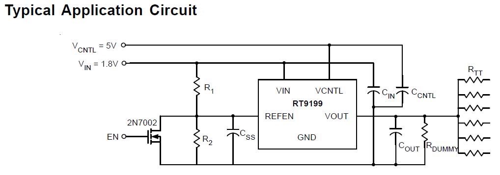 RT9199PSP Typical Application Circuit