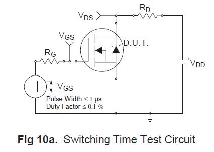 IRFZ44N test circuit