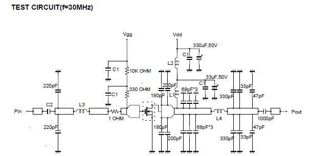 UPD78P054GC test circuit