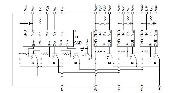 PM50RSA120 circuit