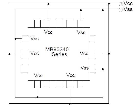 MB90349CA block diagram