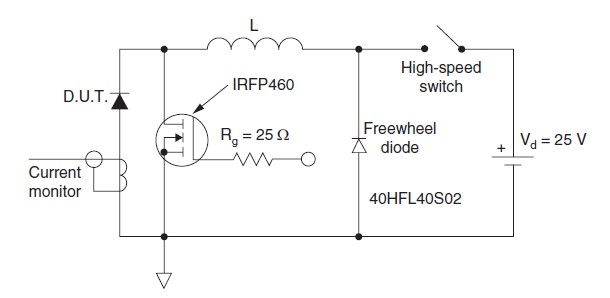 FCSP05H40TR Unclamped Inductive Test Circuit