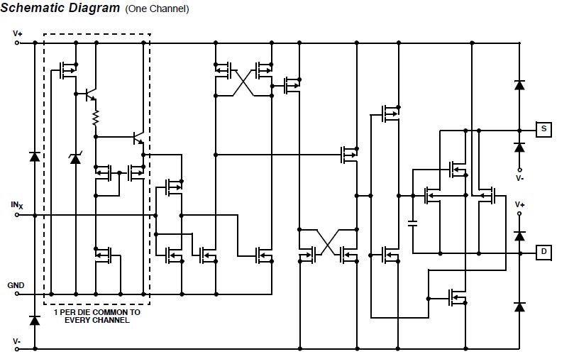 DG441DY schematic diagram