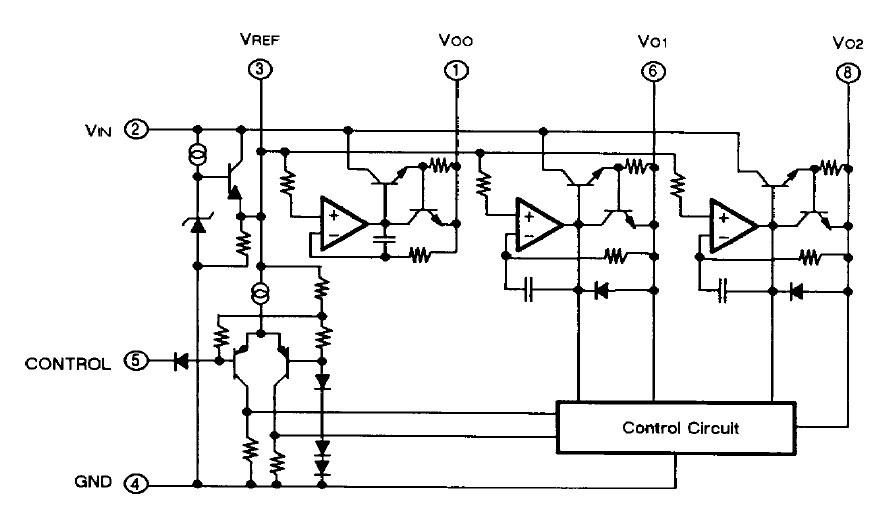 MB3756 equivalent circuit