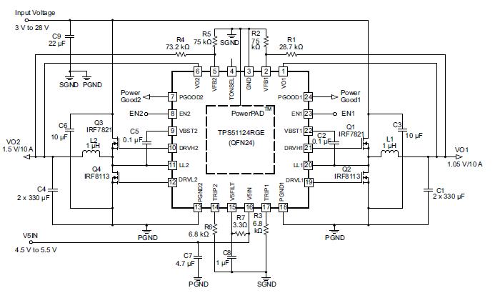 TPS51124 circuit