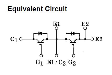 MG75J2YS40 Equivalent Circuit