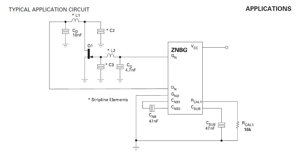 ZNBG2000X10TC typical application circuit
