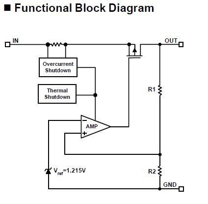 AME8810DEGT Functional Block Diagram