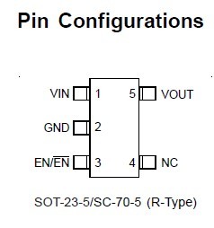 RT9198-33PBR Pin Configurations