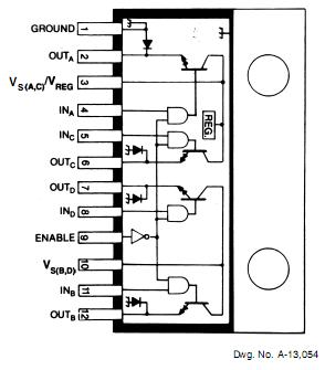 UDN2944 block diagram