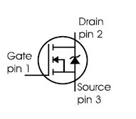 SPB12N50C3 simplified diagram