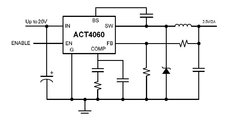 ACT4060SH application circuit