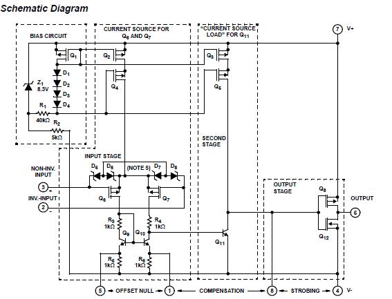 CA3130S Schematic Diagram