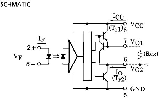 TLP557 schematic