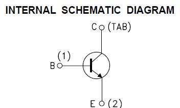 BUV18A internal schematic diagram