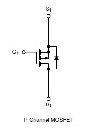 SI4933DY-T1-E3 simplified diagram 