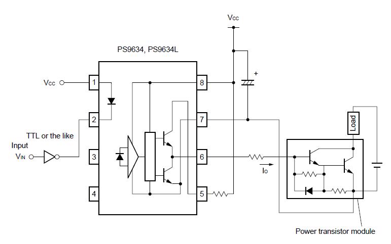 PS9634 circuit