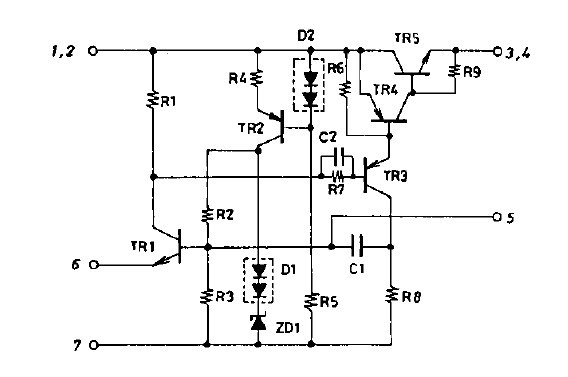 STK795-521C equivalent circuit