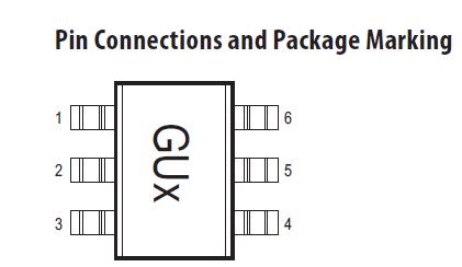 HSMS-2818-TR1G pin connections and package marking