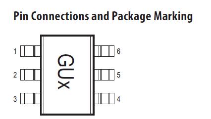 HSMS-2817-TR1G pin connections and package marking