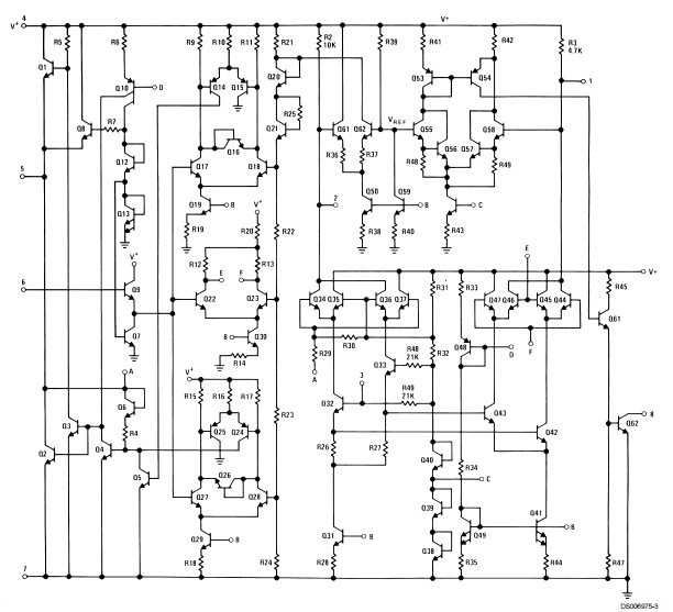 LM567CM Schematic Diagram