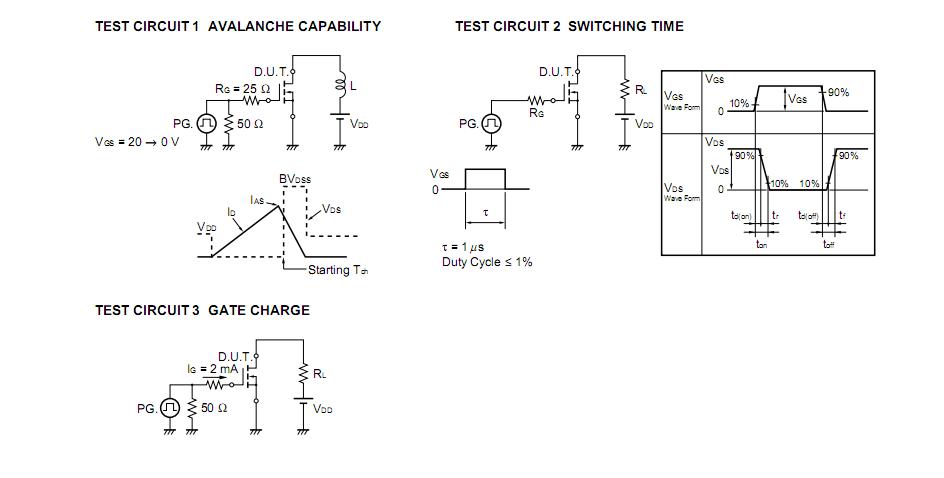 K4075 test circuit