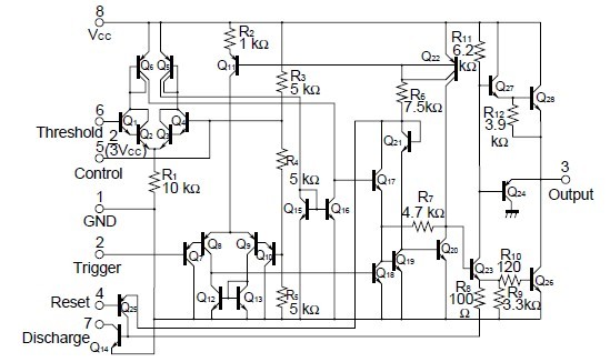 UPC1555C equivalent circuit