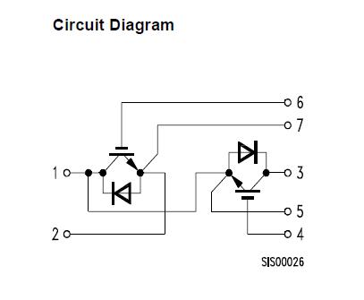 BSM100GB120DN2 circuit diagram
