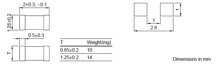 MLF2012DR47KT000 dimensions