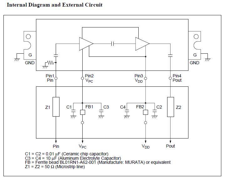 PF0341A Internal Diagram and External Circuit