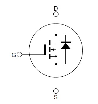 2SK3069 simplified circuit