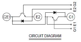 CM400DY-12NF circuit diagram